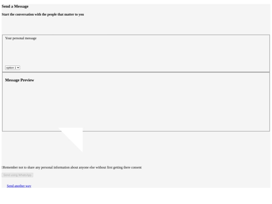 umbraco/whatsappmessage screenshot