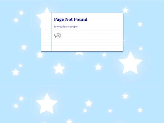 not_found screenshot