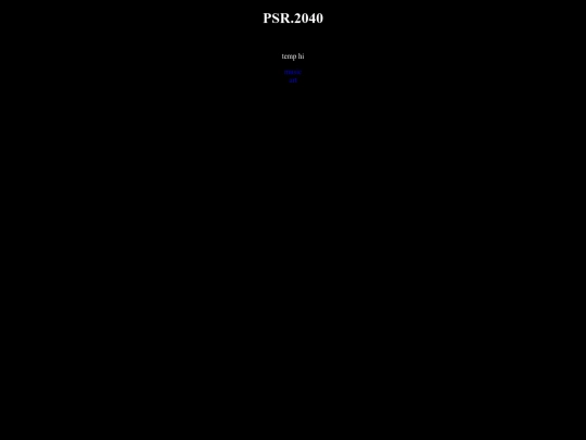 PSR2040 screenshot