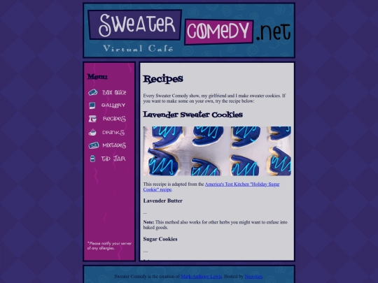recipes screenshot