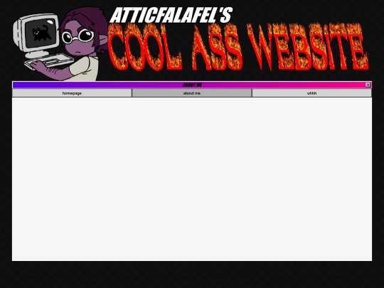 aboutme screenshot