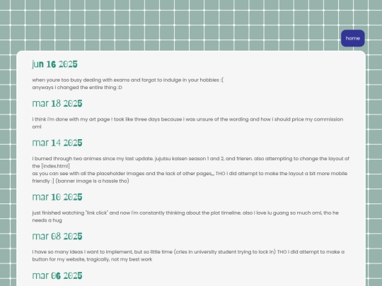 miniblog screenshot