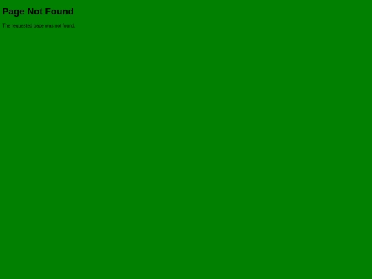 not_found screenshot