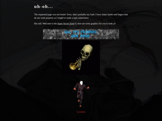 not_found screenshot