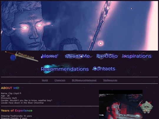 aboutme screenshot
