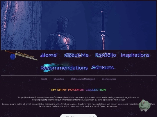shinycollection screenshot
