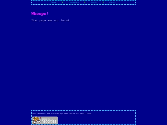 not_found screenshot