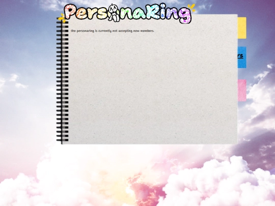 personaring/join screenshot