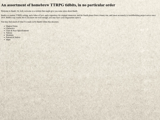 banth screenshot