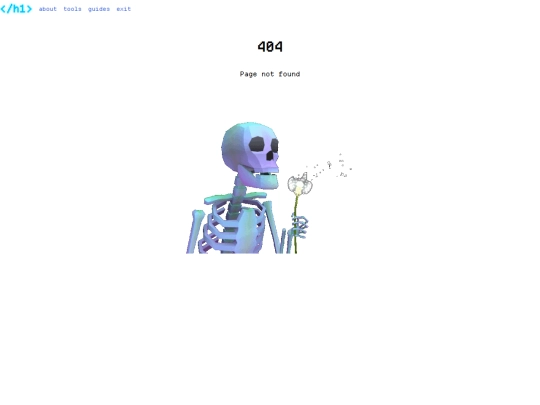 not_found screenshot