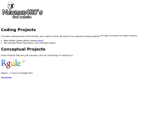 projects screenshot