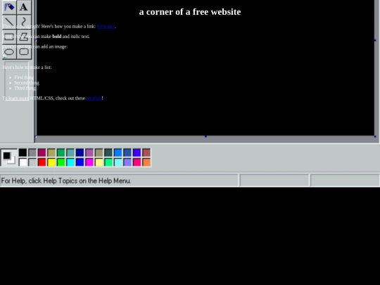 index screenshot