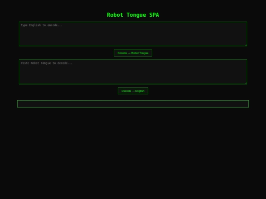 RobotTongue screenshot