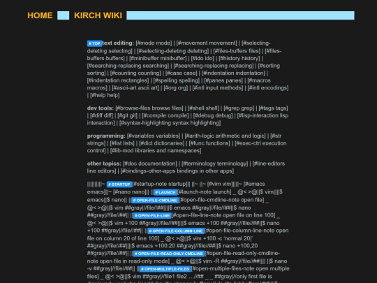 wiki/hyperpolyglot/text-mode-editors screenshot