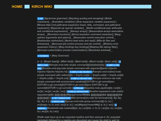 wiki/hyperpolyglot/unix-shells screenshot