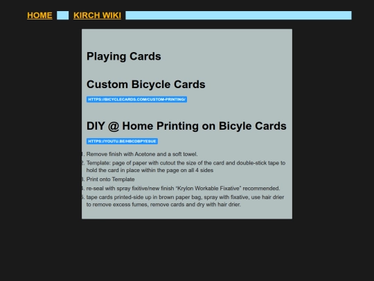 wiki/wiki/PlayingCards screenshot