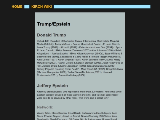 wiki/wiki/Trumpstein screenshot
