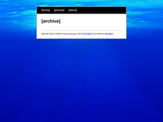 archive screenshot