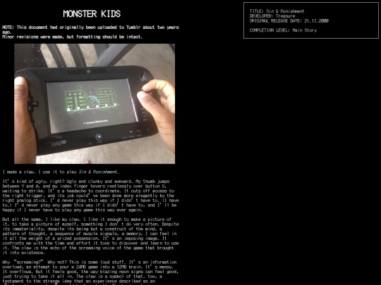 htxt/sin_and_punishment screenshot