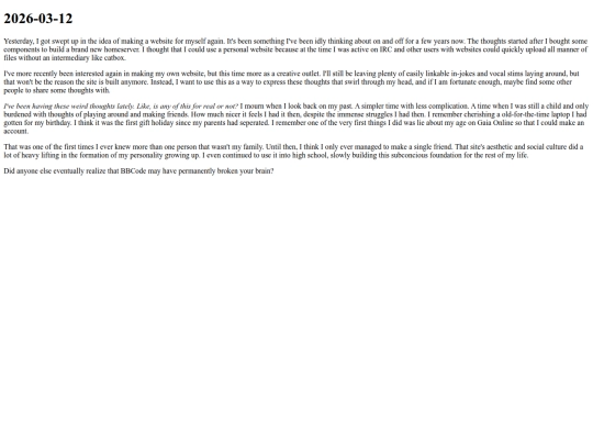 blog screenshot