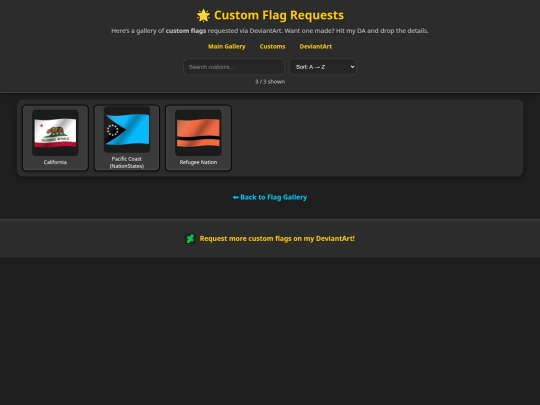 customs screenshot