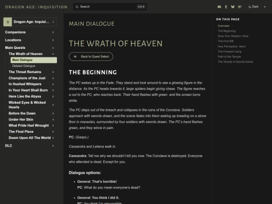 inquisition/transcripts/main-quests/twoh/main-dialogue screenshot