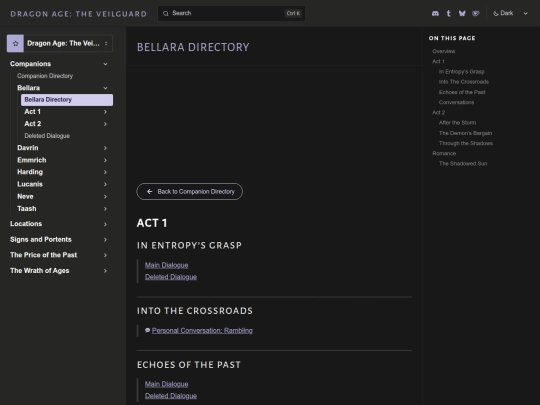 veilguard/transcripts/companions/bellara/directory screenshot