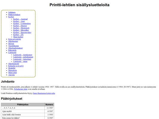 sisluett/printti screenshot