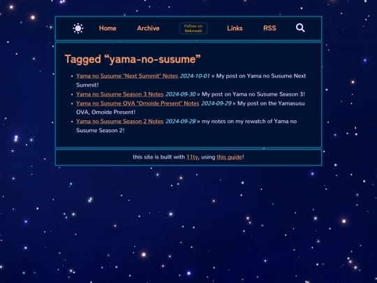 tags/yama-no-susume screenshot
