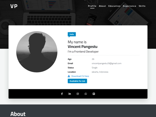 index screenshot