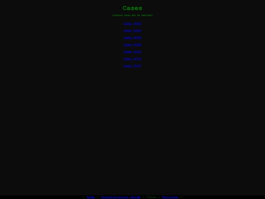 cases screenshot