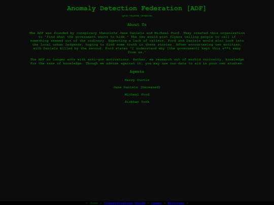 index screenshot