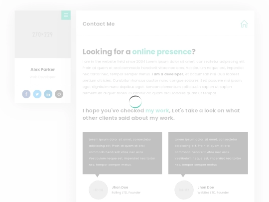 contact screenshot