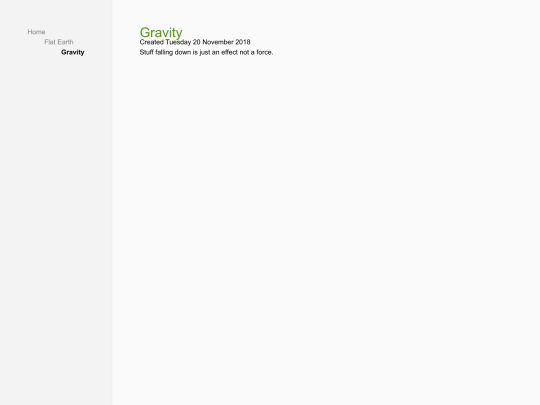 Home/Flat_Earth/Gravity screenshot