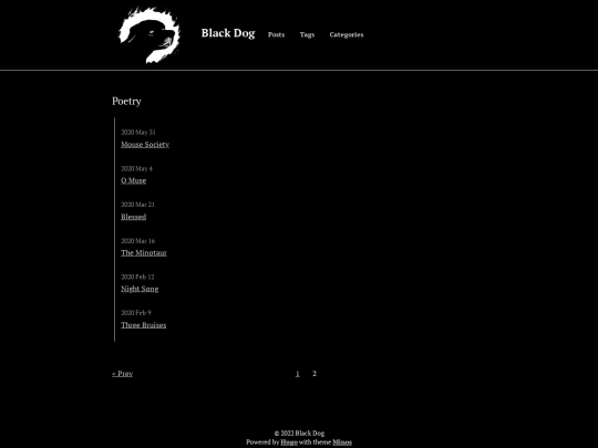 categories/poetry/page/2 screenshot