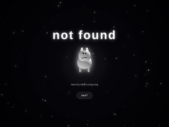 not_found screenshot