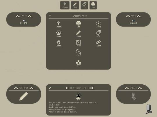 home screenshot