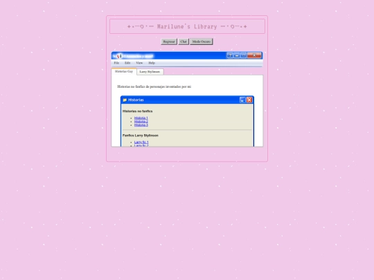 fics/Historias screenshot