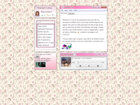 fics/inicio screenshot