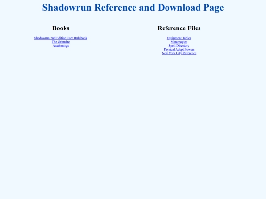 shadowrun screenshot