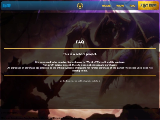 faq screenshot