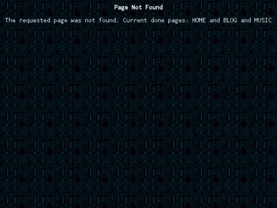 not_found screenshot