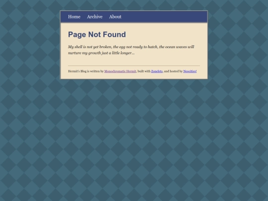 not_found screenshot