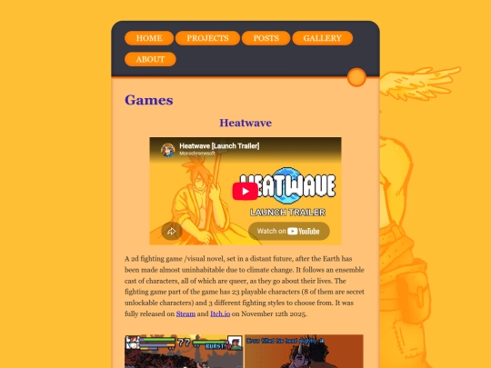 projects screenshot