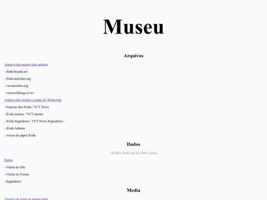 museu screenshot