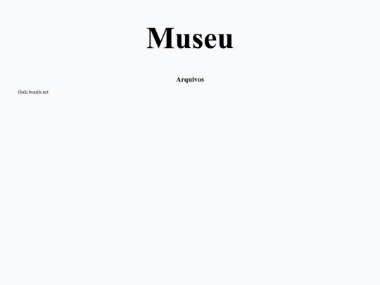 museu screenshot