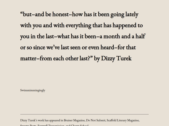 be-honest-by-dizzy-turek screenshot
