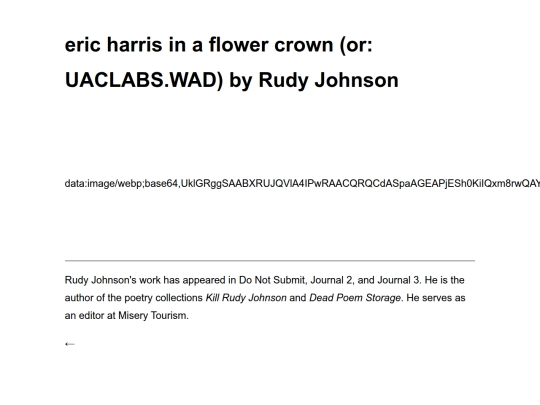 eric-harris-in-a-flower-crown-by-rudy-johnson screenshot