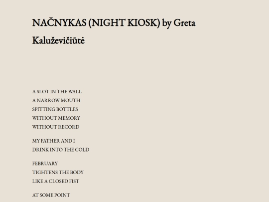 nacnykas-night-kiosk-by-greta-kaluzeviciute screenshot