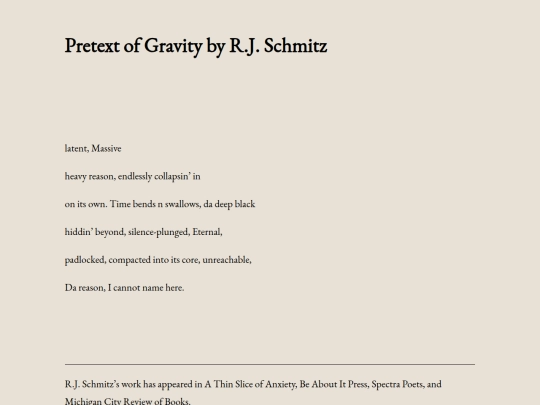 pretext-of-gravity-by-rj-schmitz screenshot